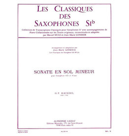 Alphonse Leduc Handel Sonata in G Minor - Tenor Sax
