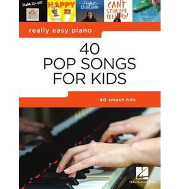 Hal Leonard 40 Pop Songs for Kids Really Easy Piano Series Softcover