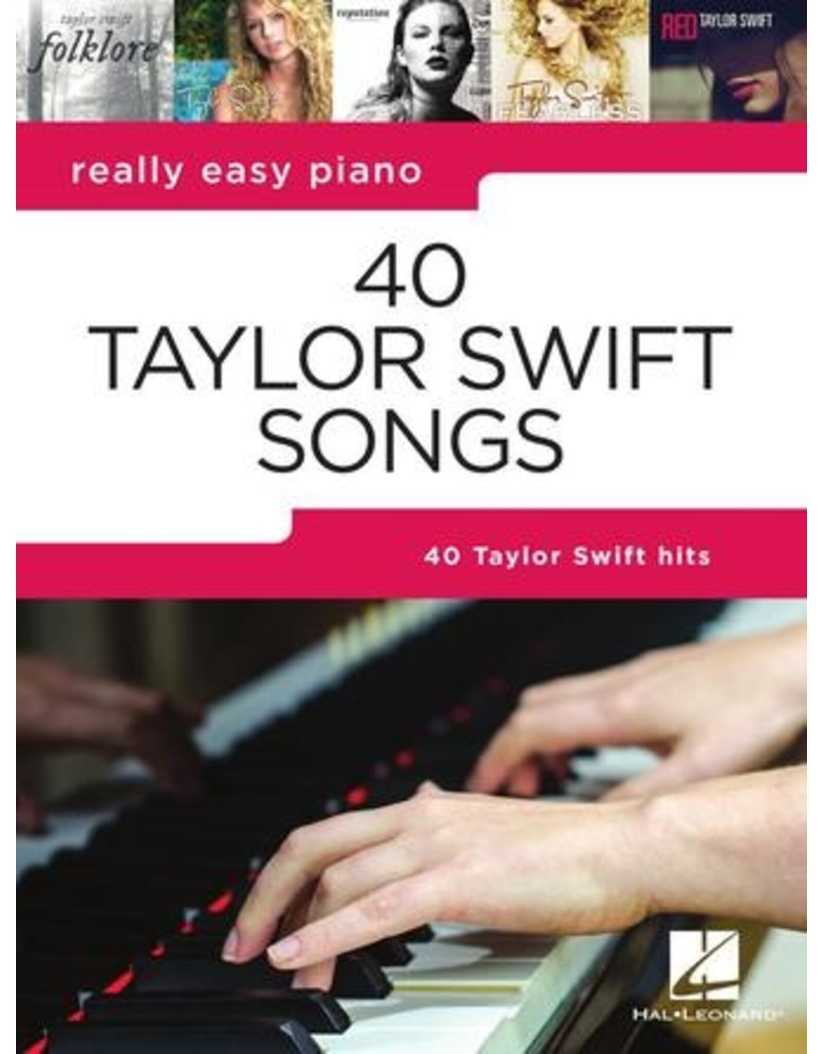 Hal Leonard 40 Taylor Swift Songs Really Easy Piano Series Softcover