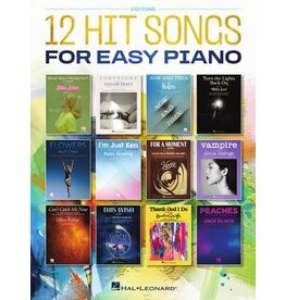 Hal Leonard 12 Hit Songs For Easy Piano