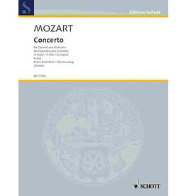 Hal Leonard Mozart - Concerto in A Major, K622 Clarinet and Piano (ed. Hacker) Schott
