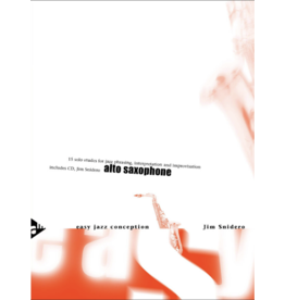 Generic [[CLEARANCE]] Snidero Easy Jazz Conception - Alto Sax (CD INCLUDED)