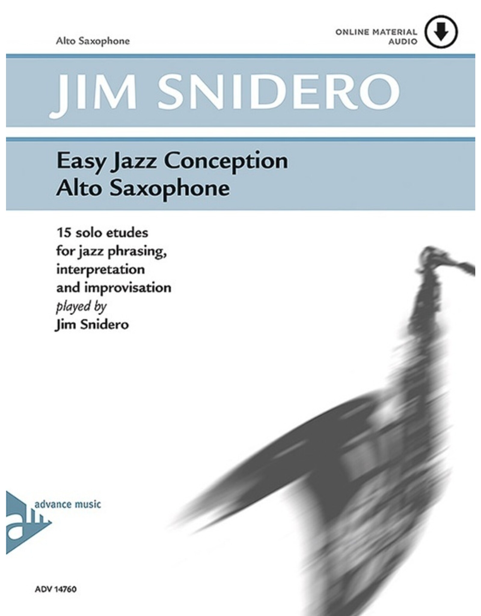 Generic Snidero Easy Jazz Conception - Alto Sax