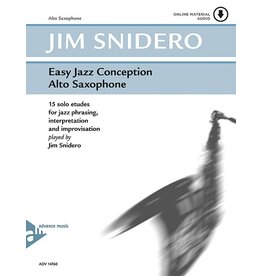 Generic Snidero Easy Jazz Conception - Alto Sax
