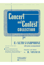 Hal Leonard Concert and Contest Collection for Eb Alto Saxophone Solo Part Rubank Solo Collection Alto Saxophone - Solo Part