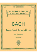 G. Schirmer, Inc. BACH - 15 2 PART INVENTIONS FOR PIANO