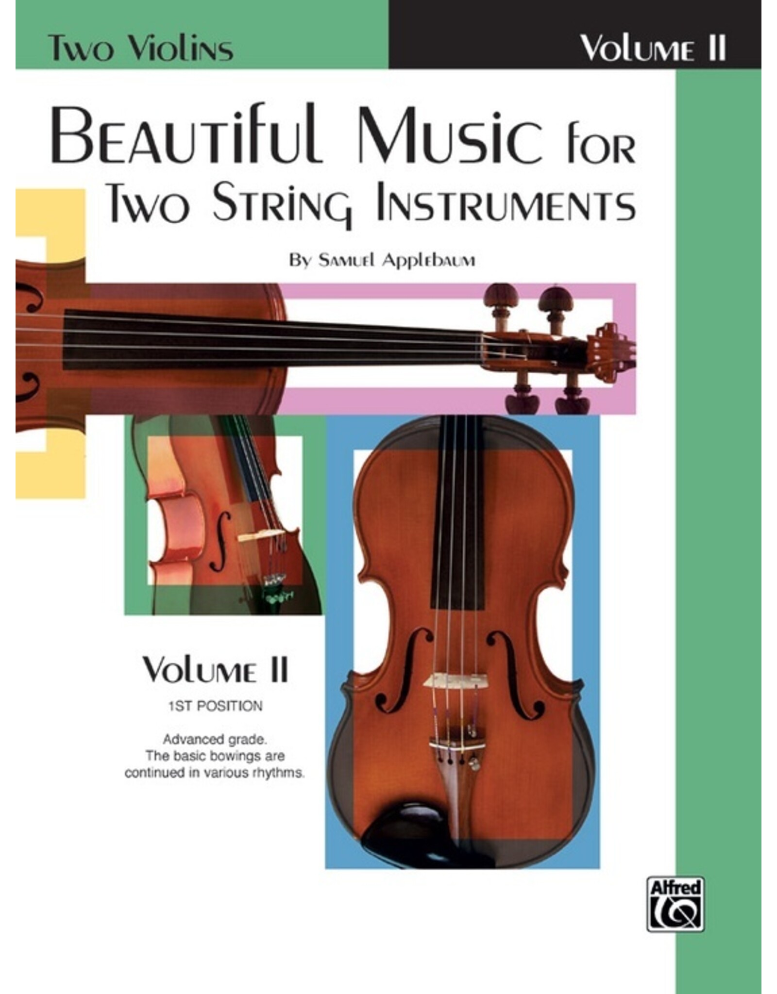 Alfred Beautiful Music for Two String Instruments, Book II, Violin