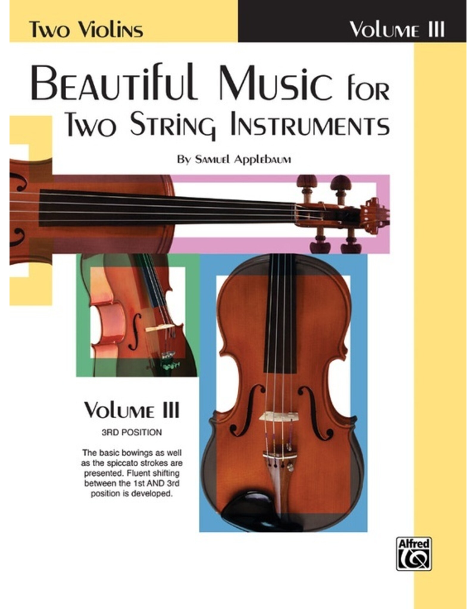 Alfred Beautiful Music for Two String Instruments, Book III, Violin