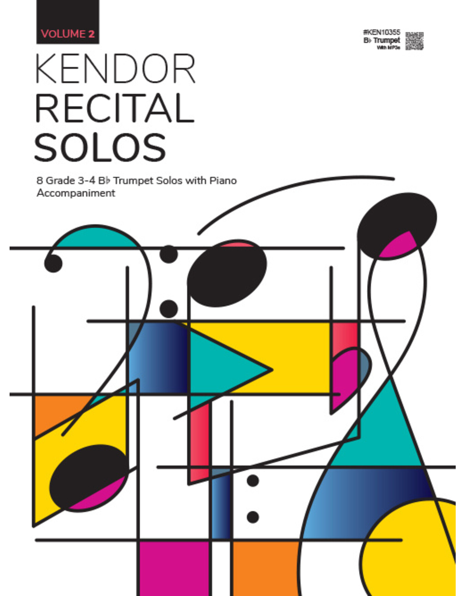 Kendor Kendor Recital Solos Volume 2 Trumpet Grade 3-4