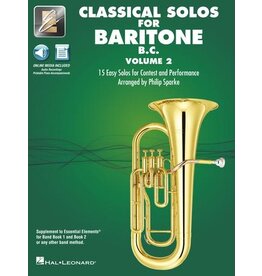Hal Leonard Classical Solos for Baritone B.C. Volume 2