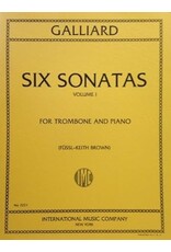 International Galliard - Six Sonatas Vol. 1 Trombone and Piano