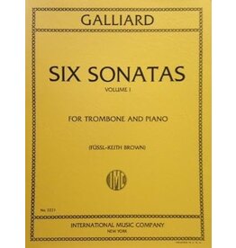 International Galliard - Six Sonatas Vol. 1 Trombone and Piano