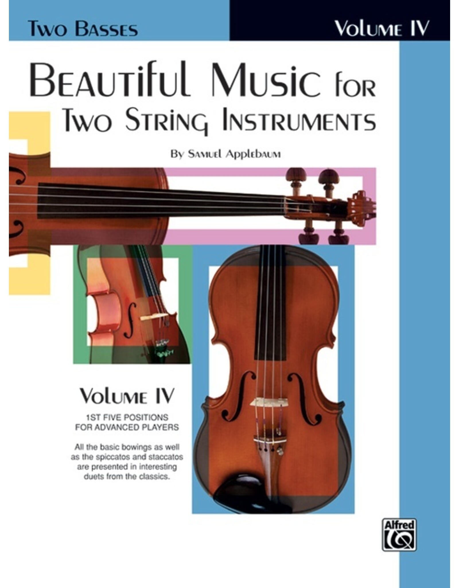 Alfred Beautiful Music for Two String Instruments, Book IV, Bass