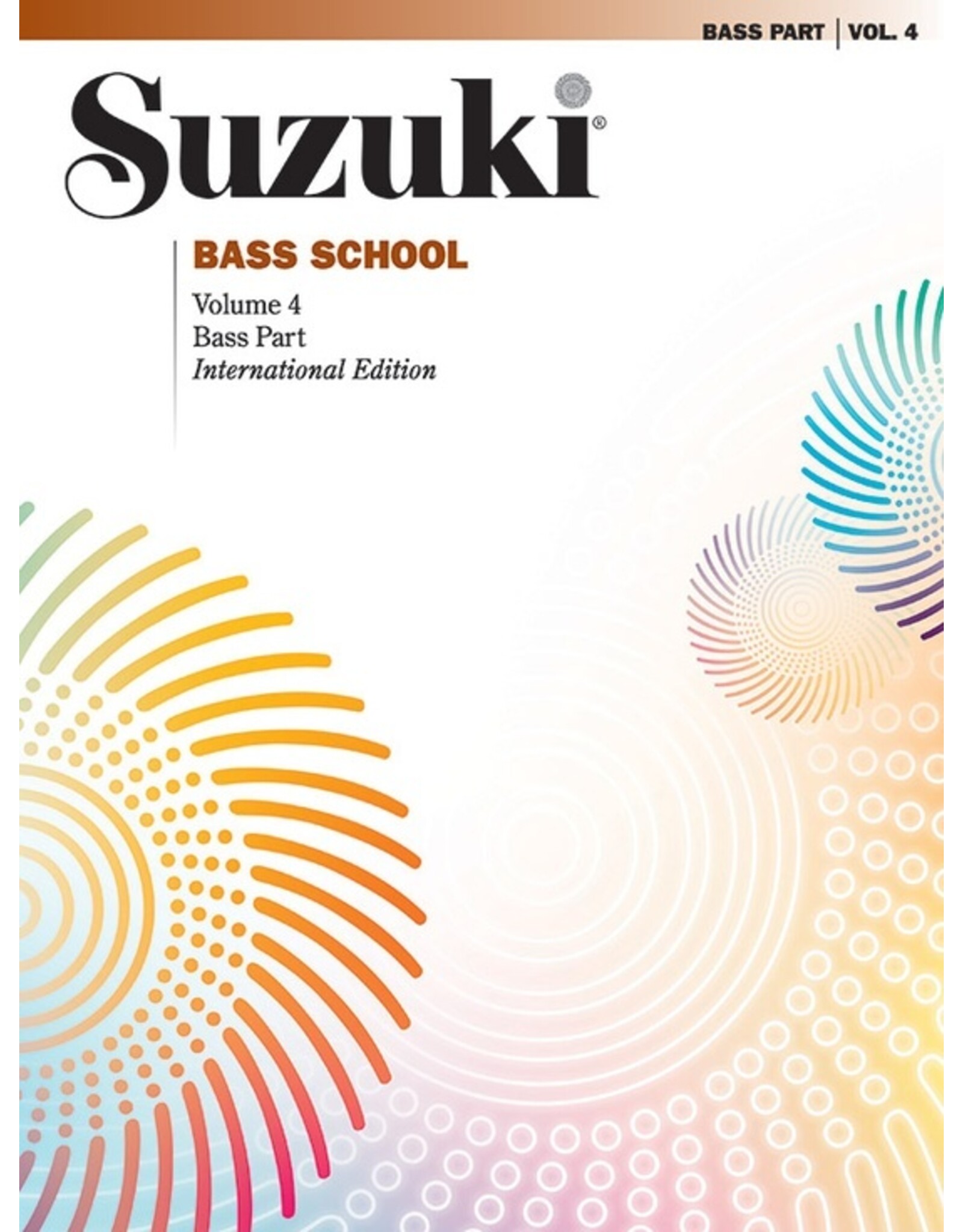 Alfred Suzuki Bass School Volume 4 Bass Part