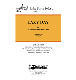 Lake State publications Myers - Lazy Day for Trumpet and Piano