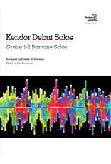 Kendor Kendor Debut Solos Baritone B.C.