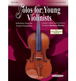 Alfred Solos for Young Violinists Violin Part and Piano Acc., Volume 3