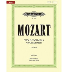 Edition Peters Mozart - Violin Sonatas Vol. 1 (No. 1-6 K301-K306)