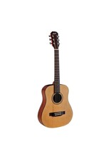 Austin Austin AM30 Travel Size Dreadnought, Satin Natural, w/bag