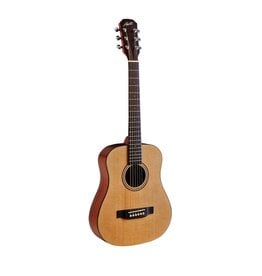 Austin Austin AM30 Travel Size Dreadnought, Satin Natural, w/bag