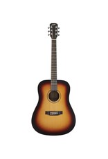 Austin Austin AA25 Series Dreadnought Acoustic Guitar - Full Size - Satin Sunburst