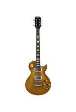 Austin Austin Electric Archtop (Les Paul Style) Super 6 Gold Top Pack (Incl. Bag, Amp, Strap, Picks, and Tuner)