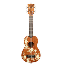Kala Kala Gardenia Mahogany Soprano Ukulele w/ Bag
