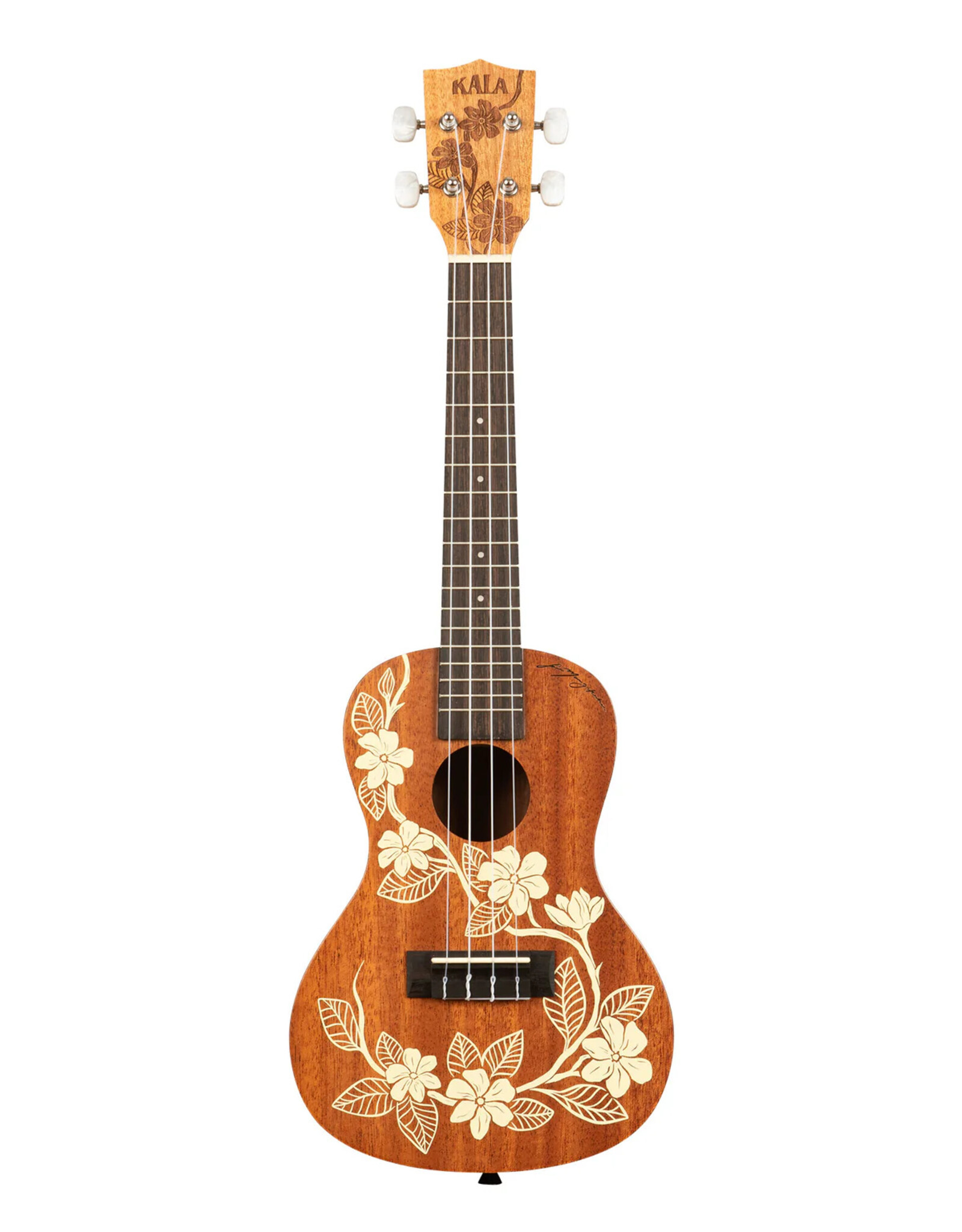 Kala Kala Gardenia Mahogany Concert Ukulele w/ Bag