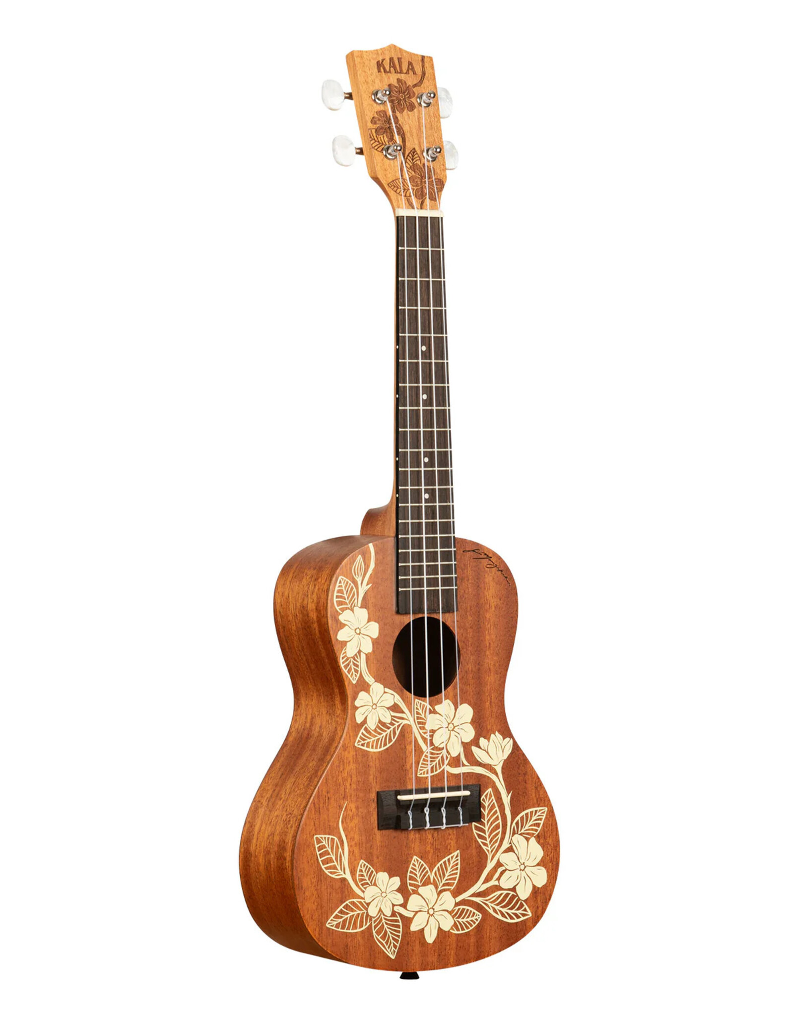 Kala Kala Gardenia Mahogany Concert Ukulele w/ Bag