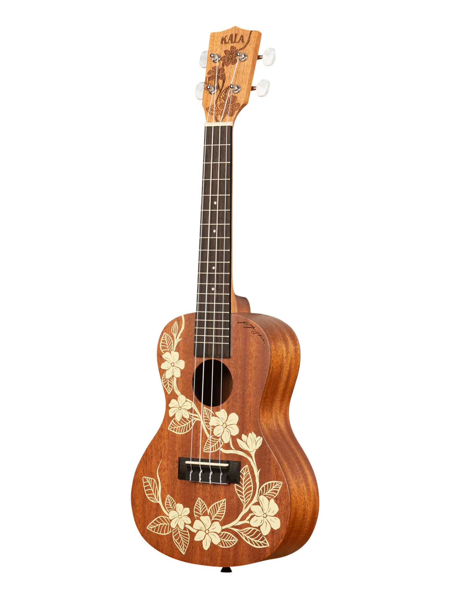 Kala Kala Gardenia Mahogany Concert Ukulele w/ Bag