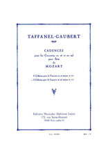 Alphonse Leduc 3 Cadences for Mozart's Flute Concerto in G Major Softcover