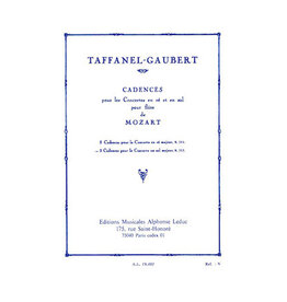 Alphonse Leduc 3 Cadences for Mozart's Flute Concerto in G Major Softcover