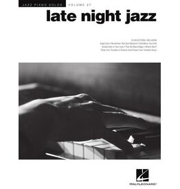 Hal Leonard Late Night Jazz Jazz Piano Solos