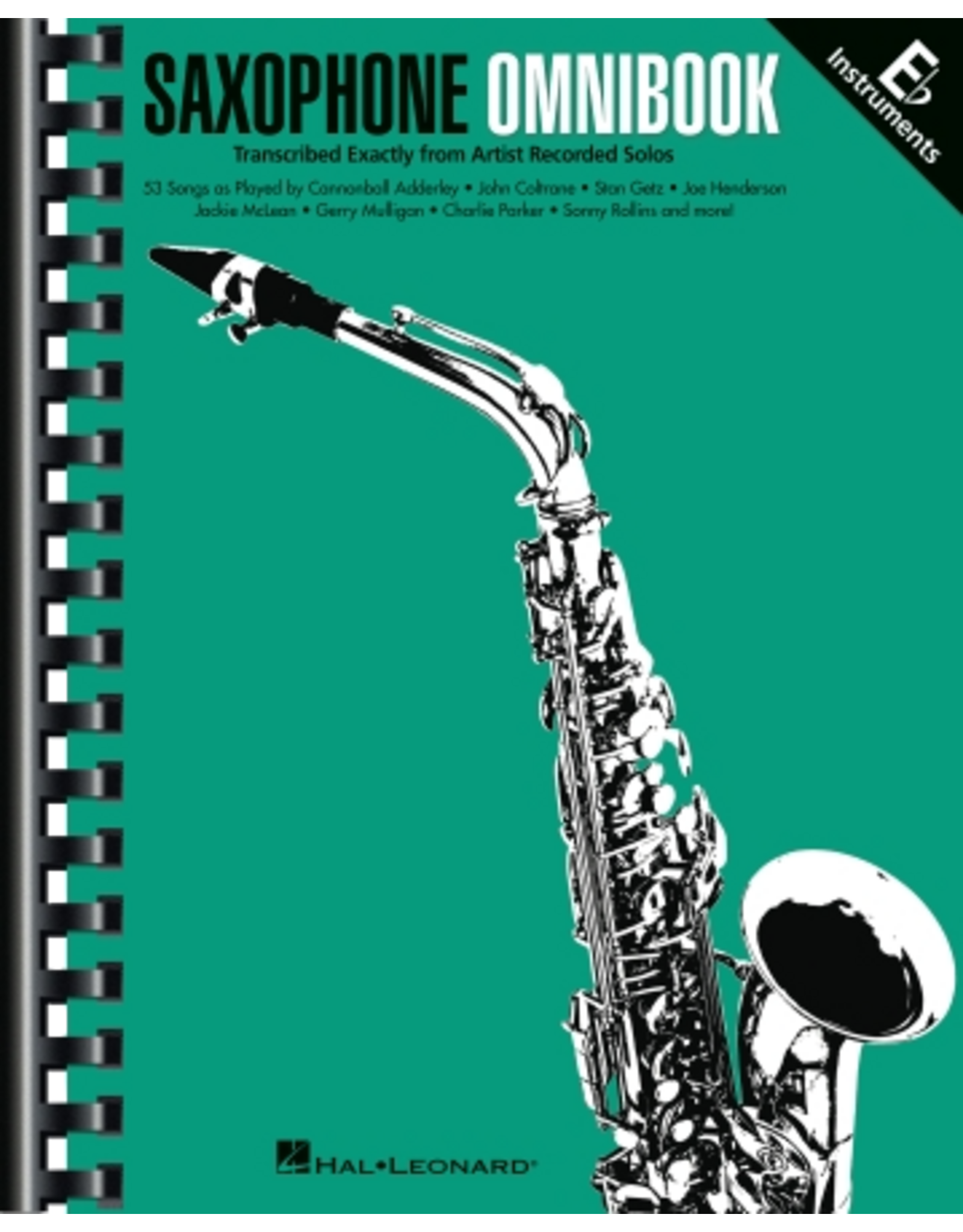 Hal Leonard Saxophone Omnibook Eb Instruments