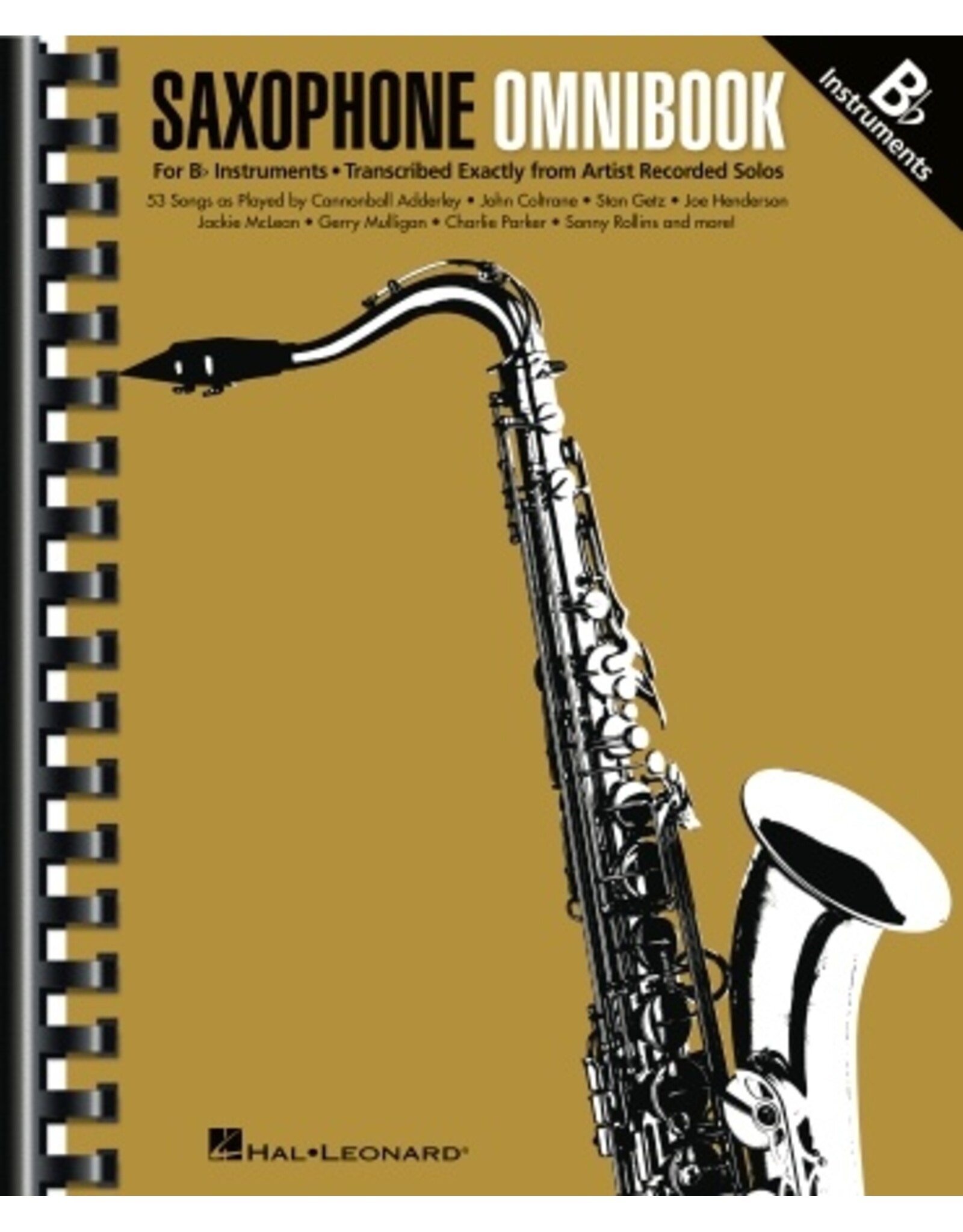 Hal Leonard Saxophone Omnibook for Bb Instruments