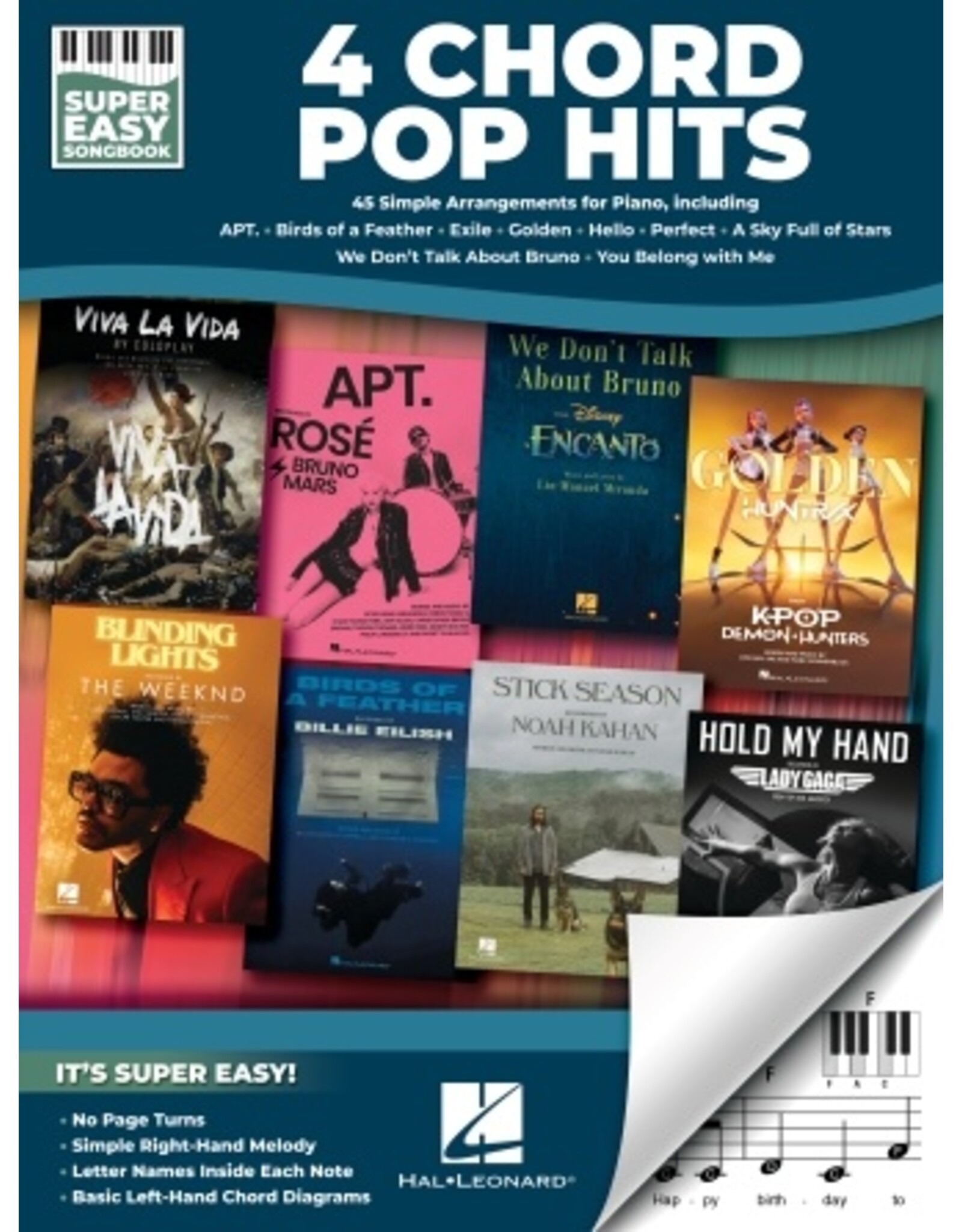 Hal Leonard 4 Chord Pop Hits