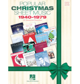 D'Addario Popular Christmas Sheet Music 1940-1979 Piano Vocal Guitar