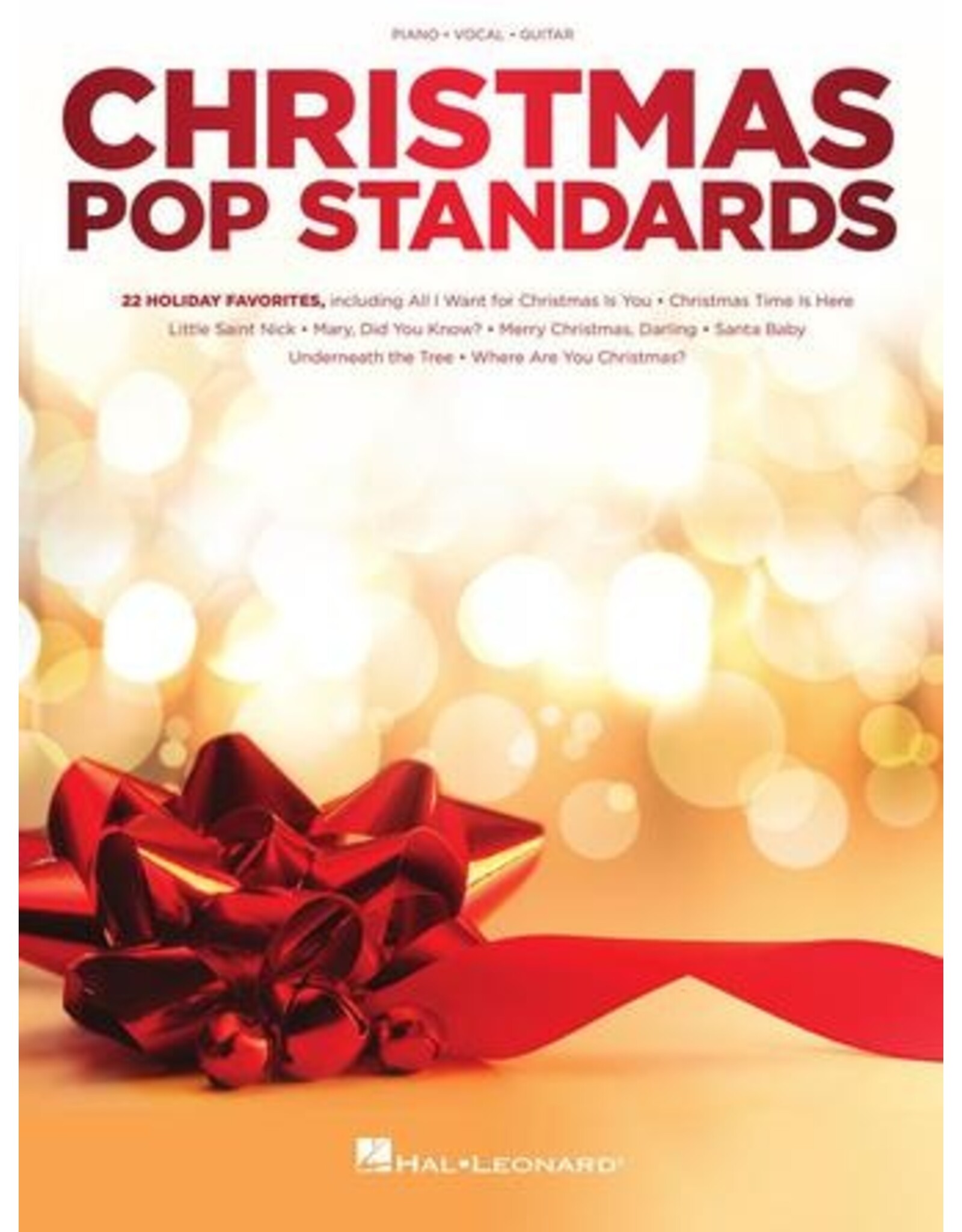 Hal Leonard Christmas Pop Standards Piano Vocal Guitar