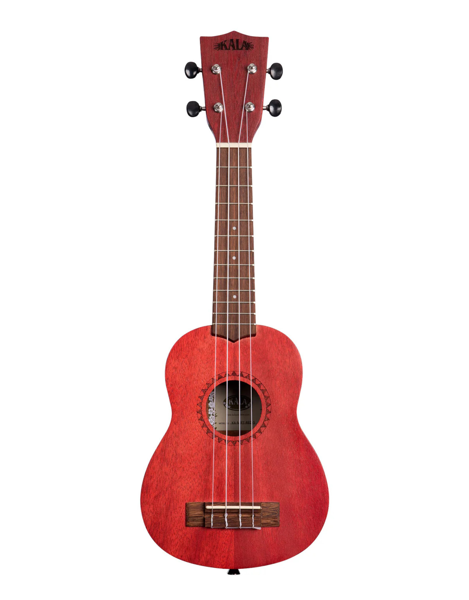 Kala Kala Red Stain Soprano Ukulele