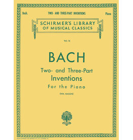 Hal Leonard Two- and Three-Part Inventions Piano Solo (Mason) Piano Collection Piano Solo