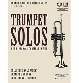 Hal Leonard Rubank Book of Trumpet Solos - Intermediate Level (Includes Piano Accompaniment) Rubank Solo Collection Trumpet (Intermediate Level)