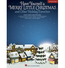 Have Yourself a Merry Little Christmas & Other Holiday Favorites Big-Note Piano Softcover