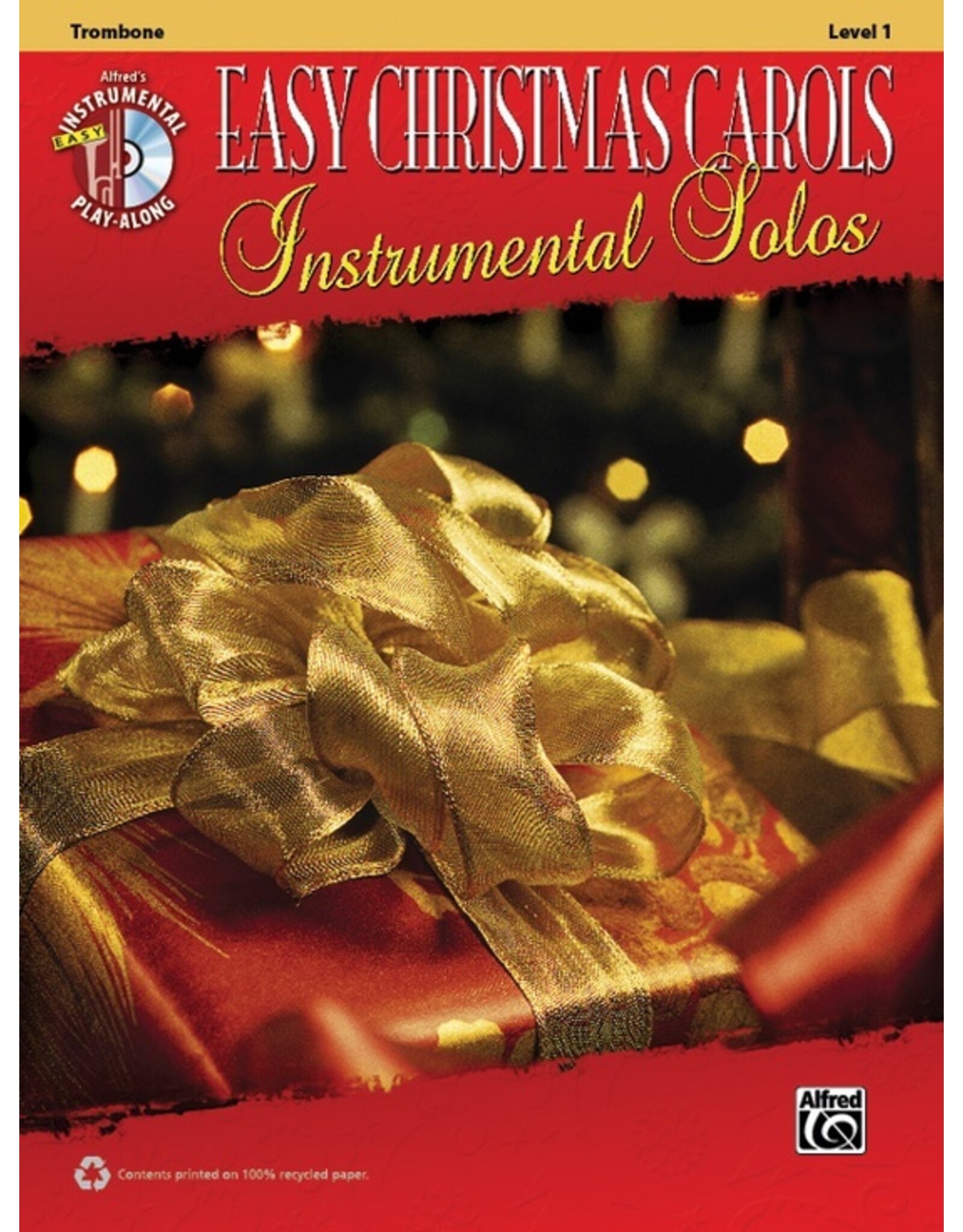 Alfred Easy Christmas Carols Instrumental Solos Trombone