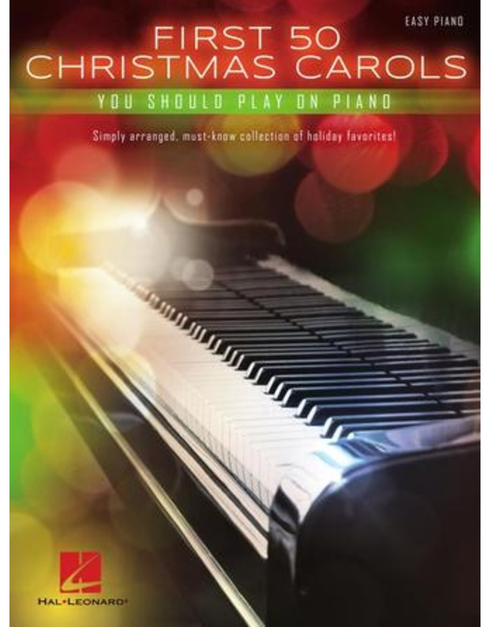 Hal Leonard First 50 Christmas Carols - Easy Piano