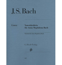 Hal Leonard Notebook for Anna Magdalena Bach Piano Solo (ed. Ernst-Gunter Heinemann, fing. Hans-Martin Theopold) Henle Music Folios