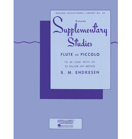 Hal Leonard Supplementary Studies Flute R.M. Endresen Woodwind Method