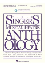 Hal Leonard The Singer's Musical Theatre Anthology - Teen's Edition Soprano Book with Online Audio ed. Richard Walters Vocal Collection