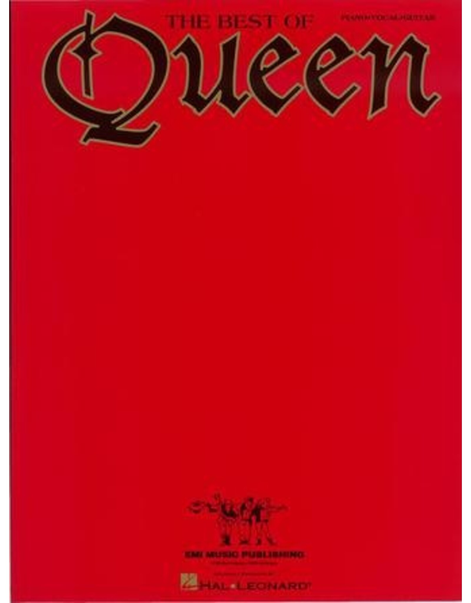 Hal Leonard The Best of Queen Piano/Vocal/Guitar Artist Songbook