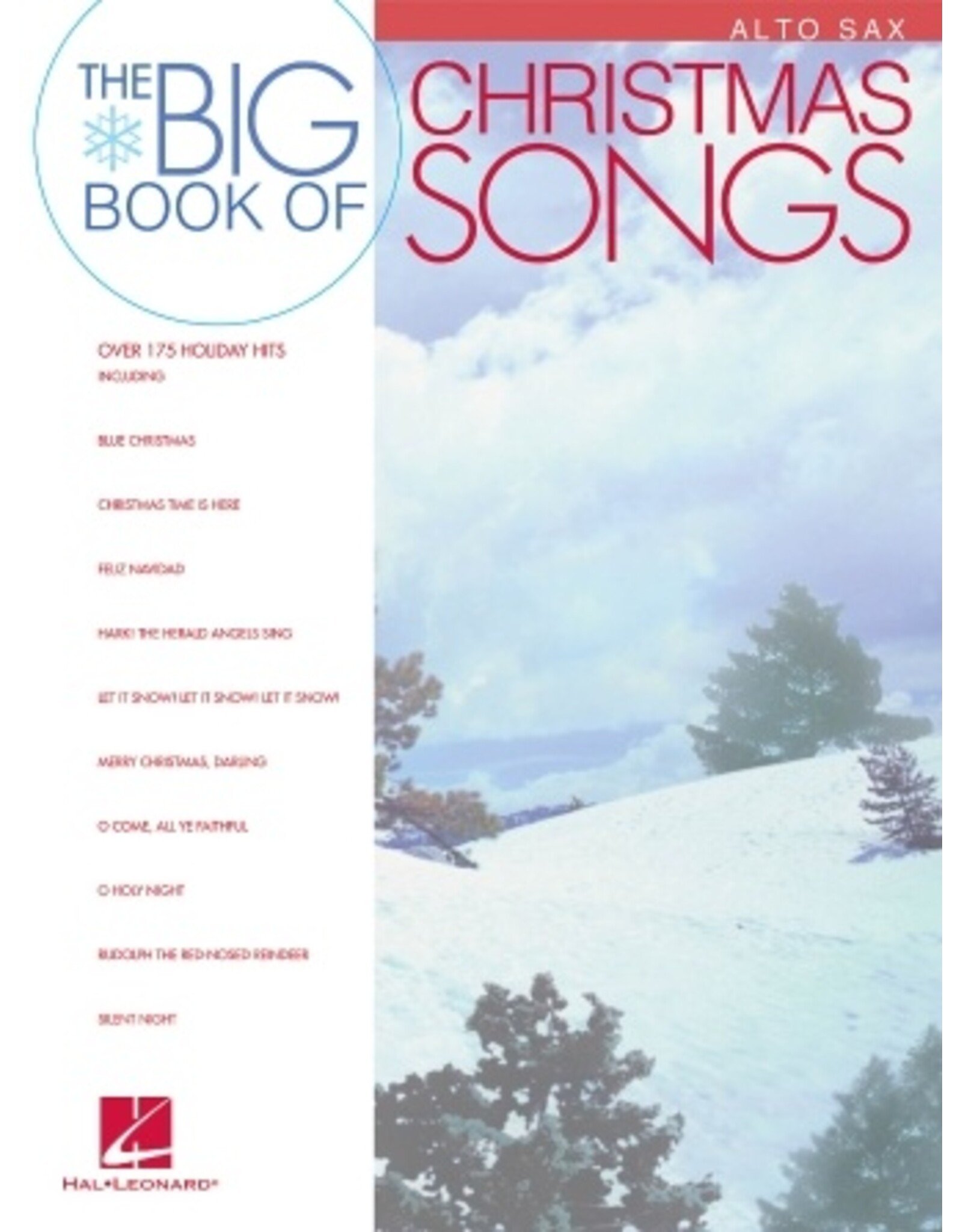 Hal Leonard Big Book of Christmas Songs for Alto Sax Instrumental Folio