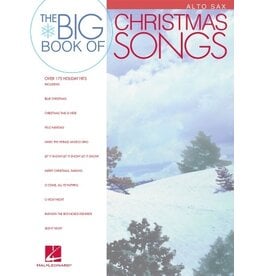 Hal Leonard Big Book of Christmas Songs for Alto Sax Instrumental Folio
